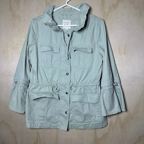 Banana Republic Women’s Light Green Utility Jacket and Lightweight Fabric Size S - Picture 1 of 7